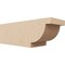 Ekena Millwork 4in. W x 4in. H x 12in. L Alpine Woodgrain TimberThane Rafter Tail, Primed Tan RFTUR04X04X12ALPRCPR - alternate 1